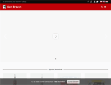 Tablet Screenshot of denbraven.hu